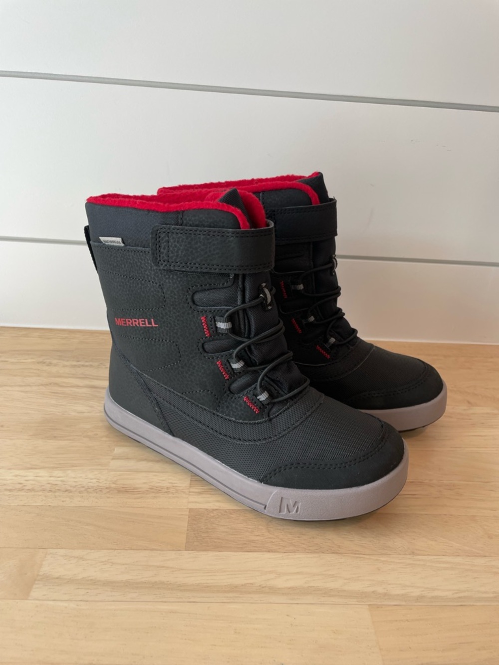 Kids Merrell Snow Storm Waterproof Snow Boots - Size 1